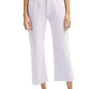 7 FOR ALL MANKIND Ankle Straight Jeans in Lavender - Size 28